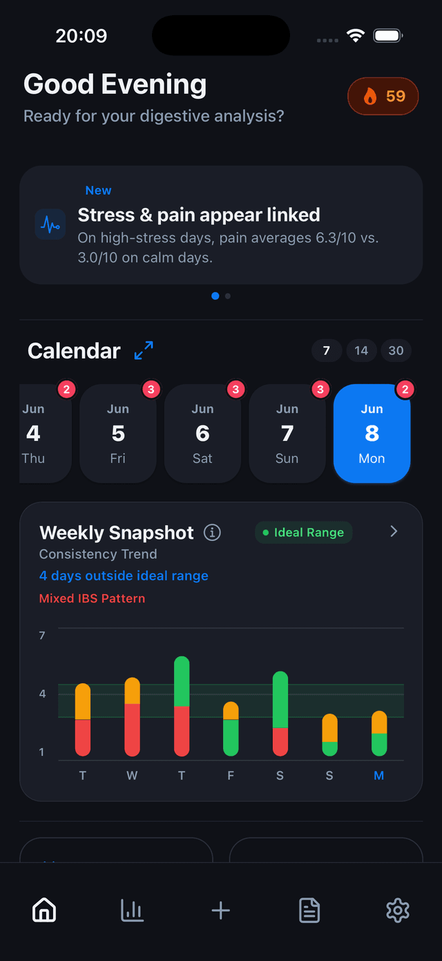 GutLog App Screenshot