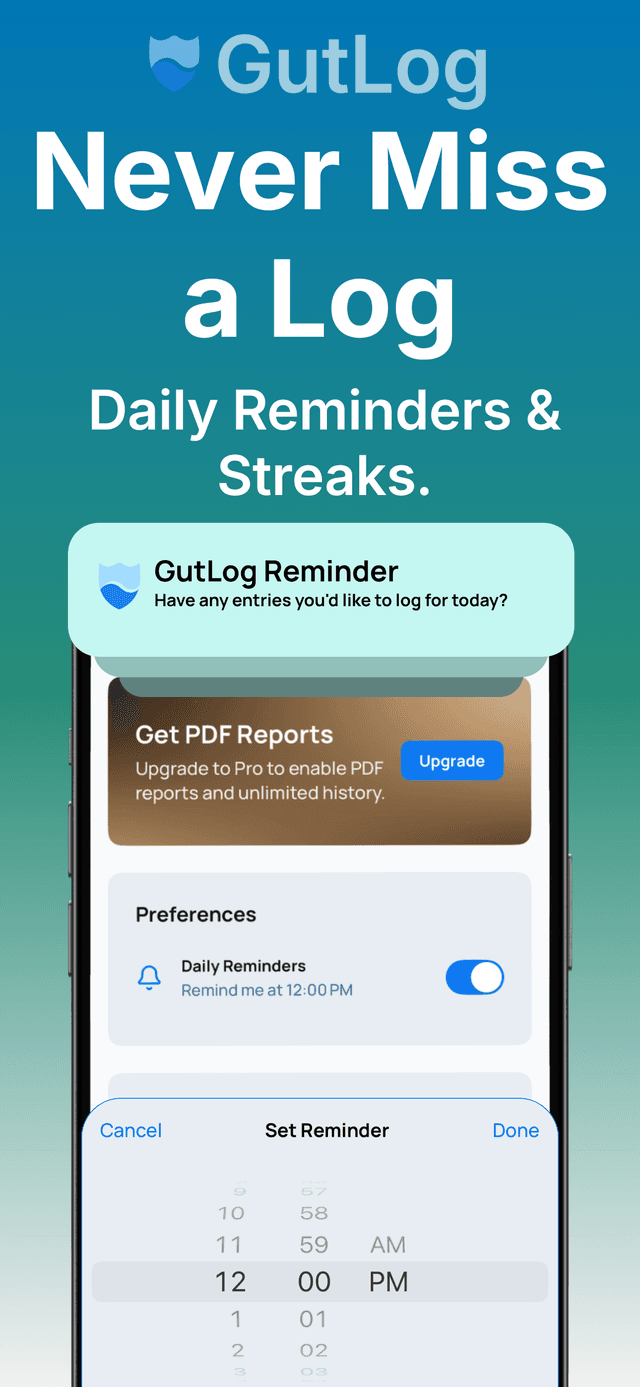 GutLog App Screenshot 4